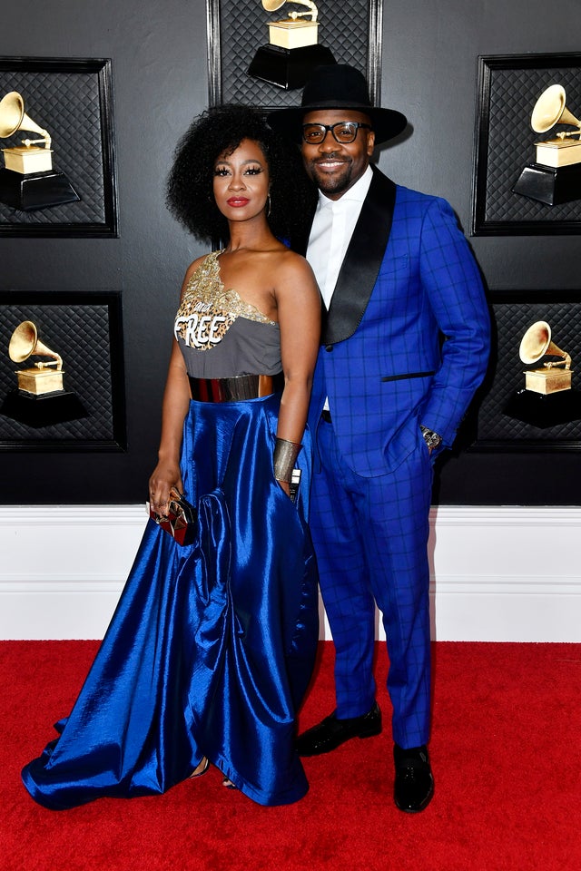 LaShanna and Gene Moore at 2020 grammys