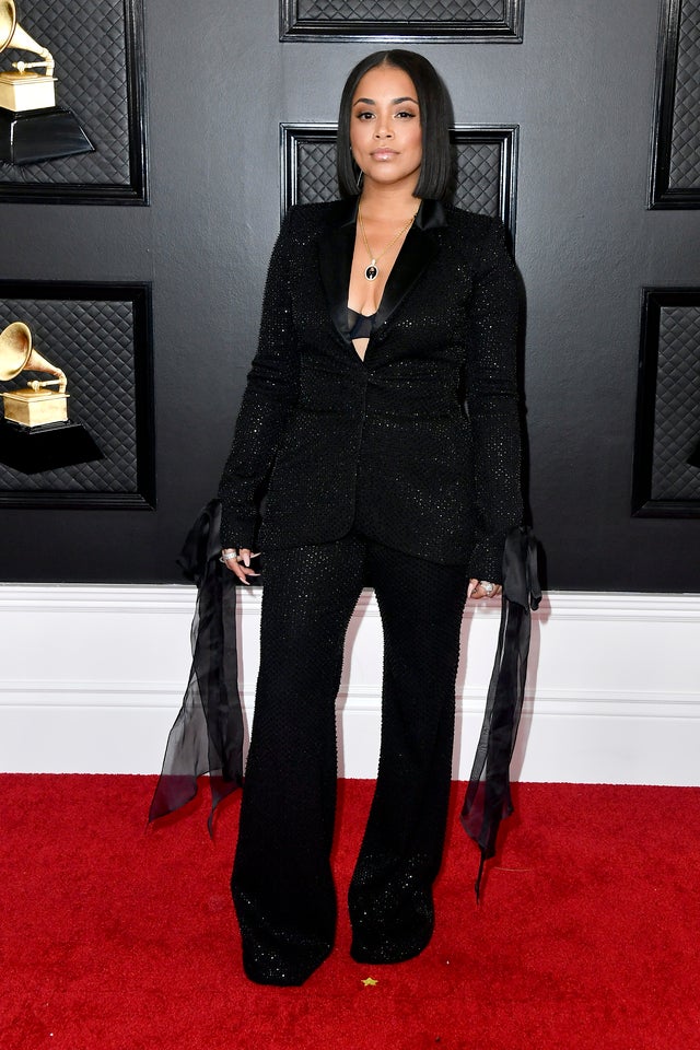 Lauren London at the 62nd Annual GRAMMY Awards 