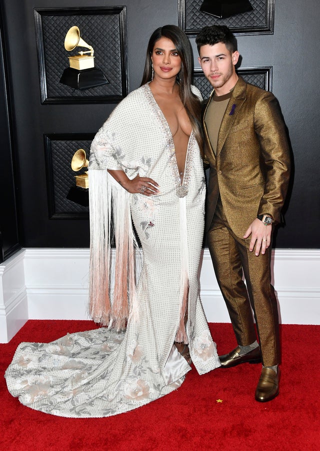 Priyanka Chopra and Nick Jonas at 2020 grammys