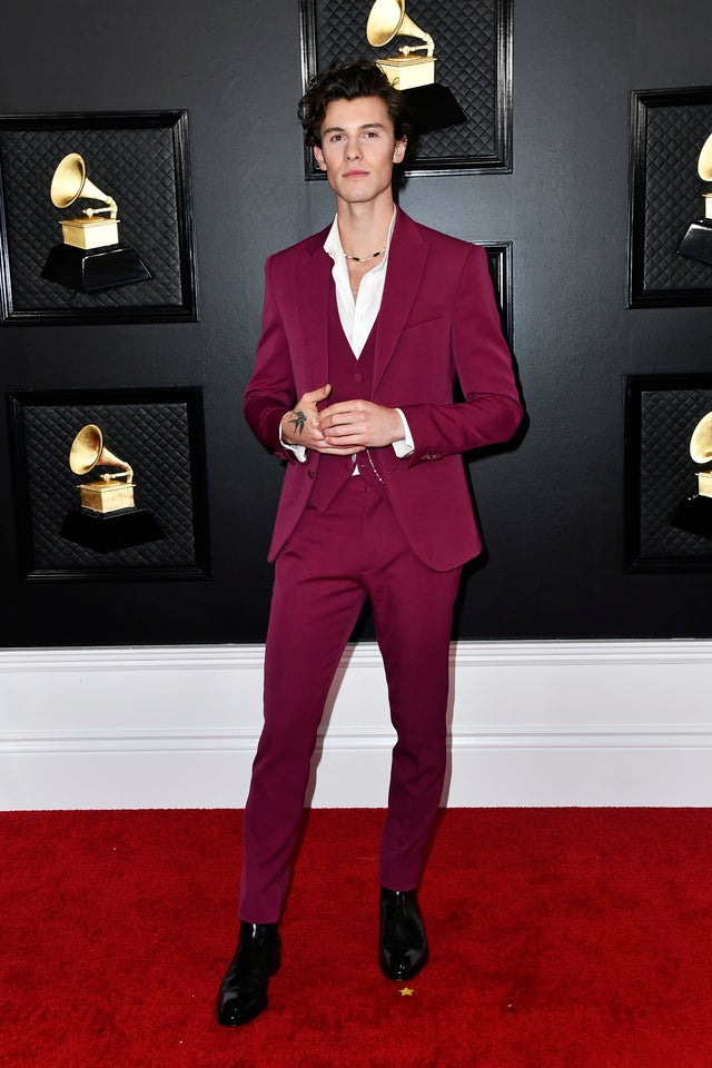 Shawn Mendes at the 62nd Annual GRAMMY Awards