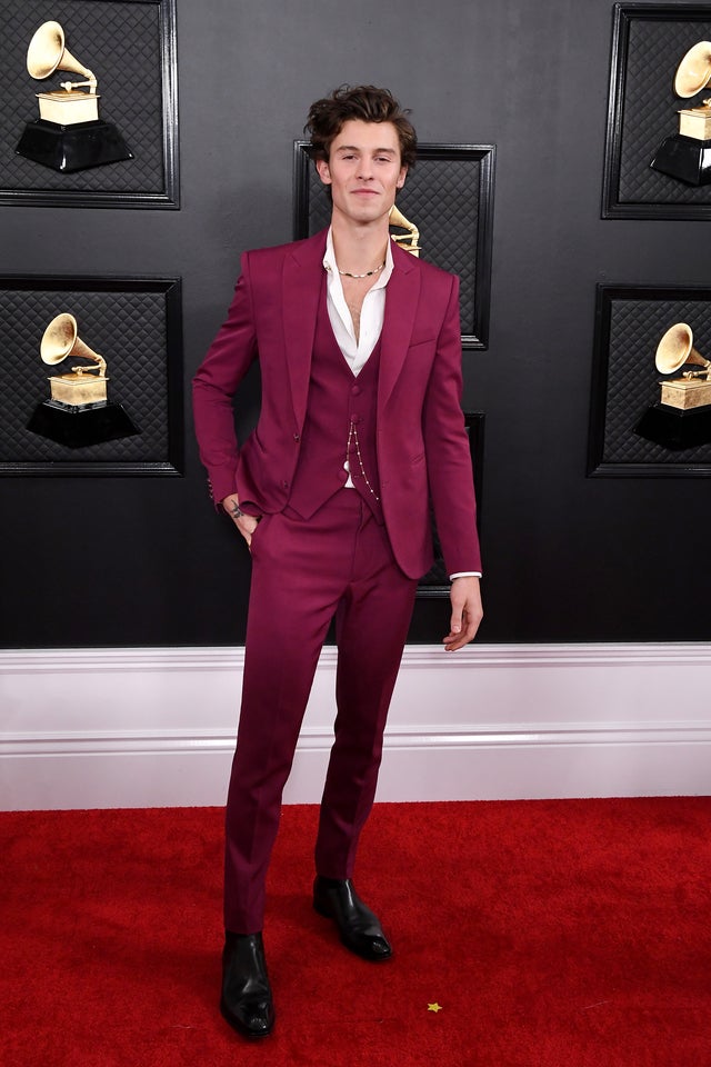 shawn mendes at 2020 grammy awards