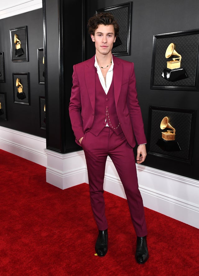 shawn mendes at 2020 grammys