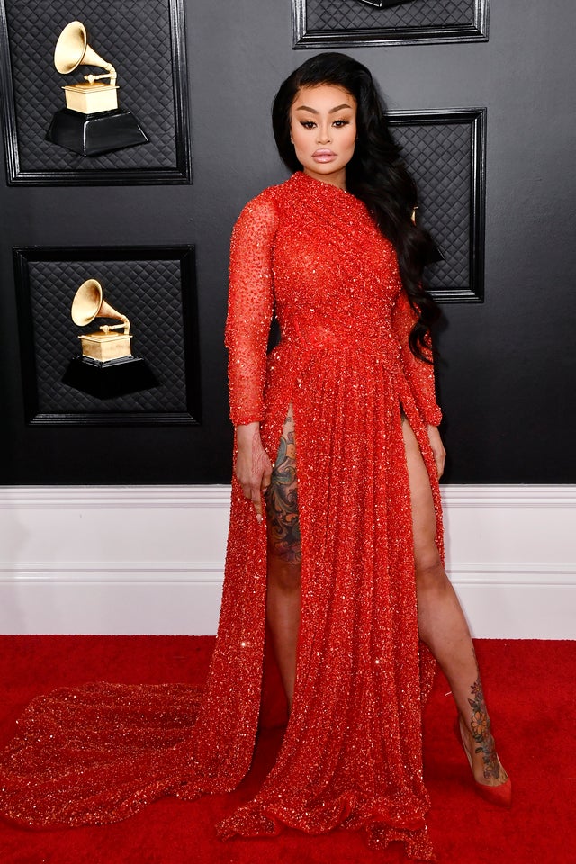 Blac Chyna at he 62nd Annual GRAMMY Awards 