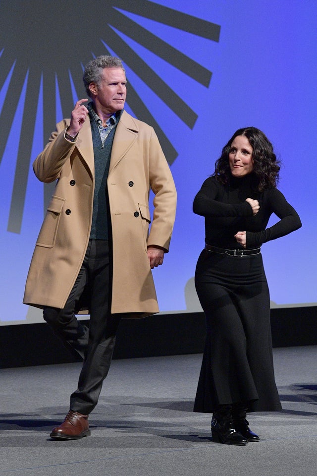 Will Ferrell and Julia Louis-Dreyfus at sundance