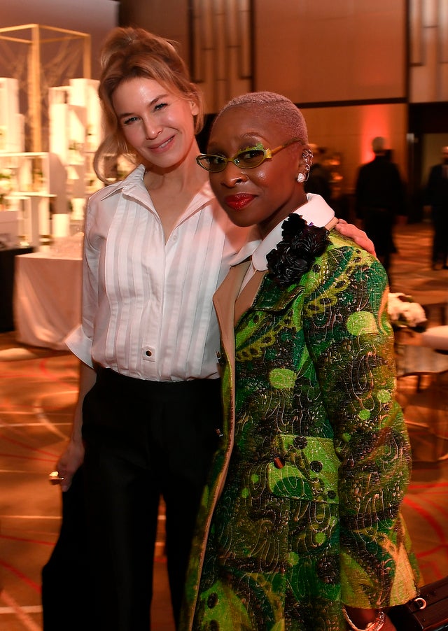 Renée Zellweger and Cynthia Erivo at 92nd Oscars Nominees Luncheon