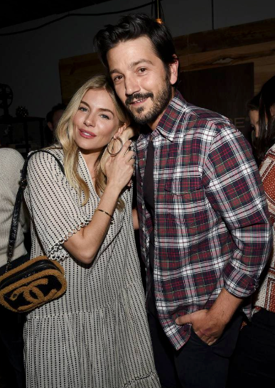 Sienna Miller and Diego Luna at sundance