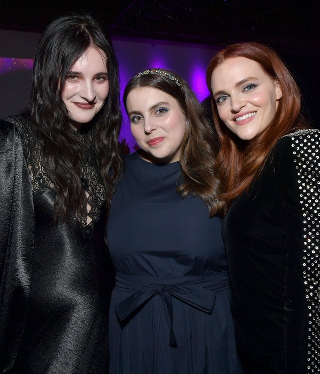 Hari Nef, Beanie Feldstein and Madeline Brewer