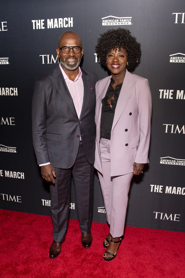 Julius Tennon and Viola Davis