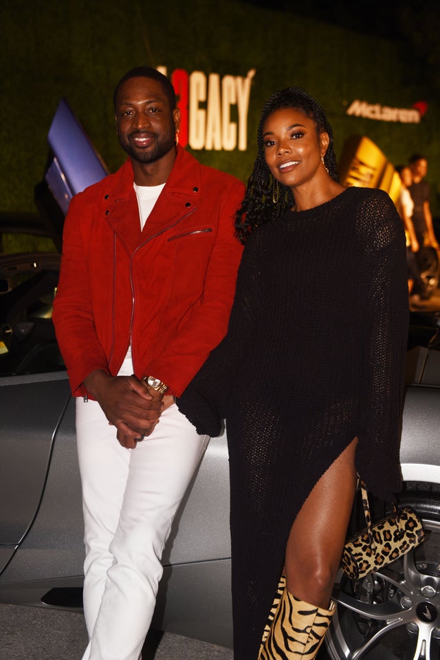 Dwyane Wade and Gabrielle Union at Joia Beach