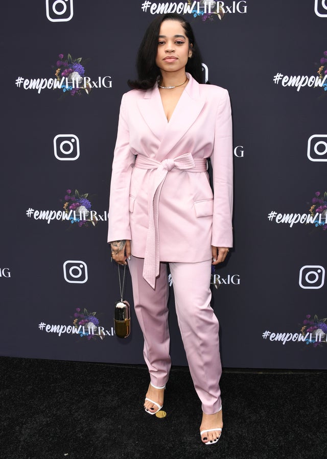 Ella Mai at Instagram's GRAMMY Luncheon