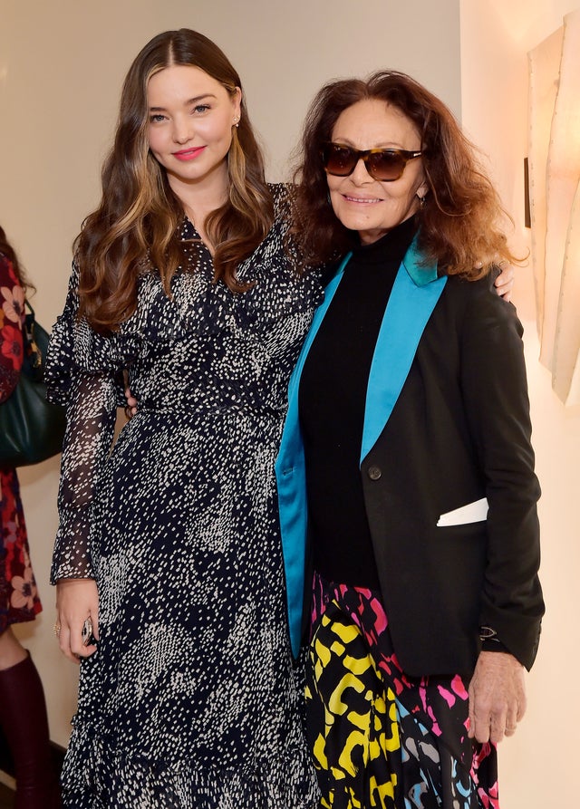 Miranda Kerr and Diane von Furstenberg