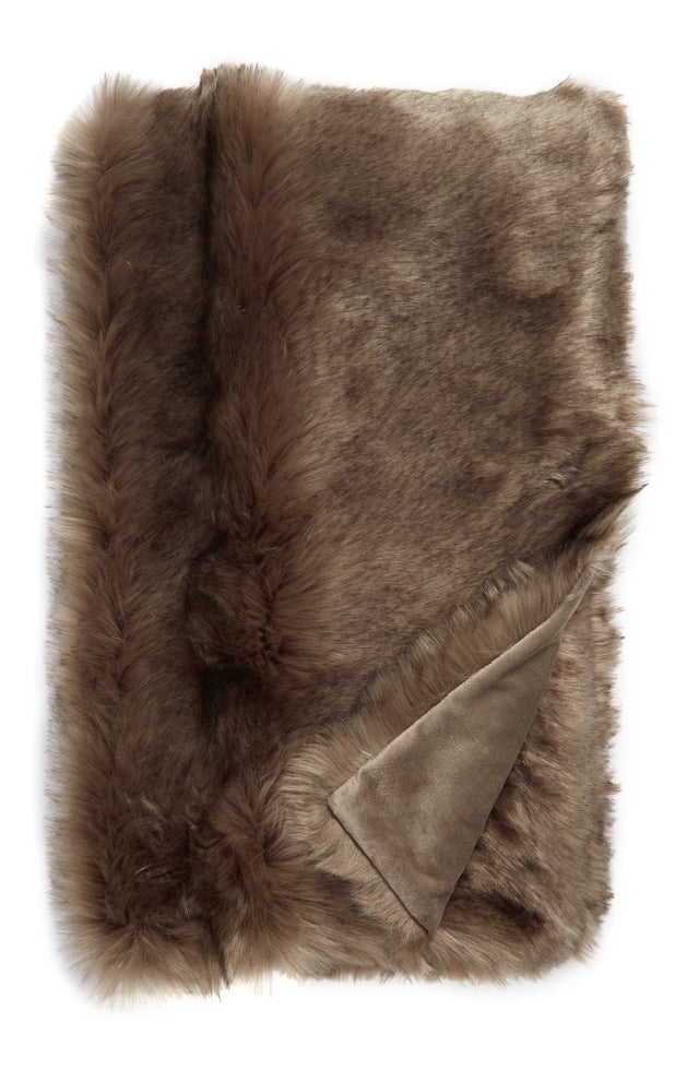 Arctic Faux Fur Throw Blanket