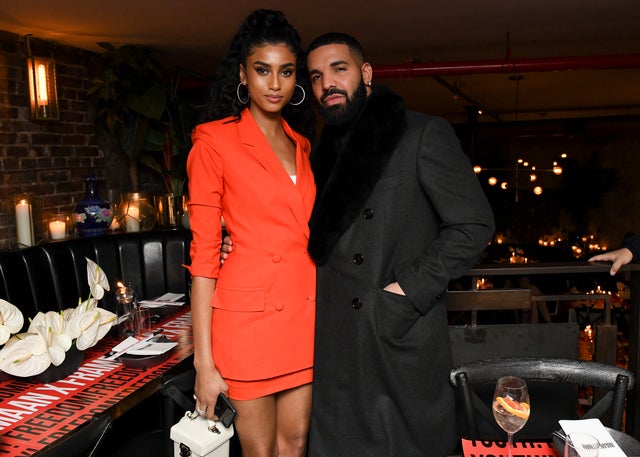 Imaan Hammam and Drake