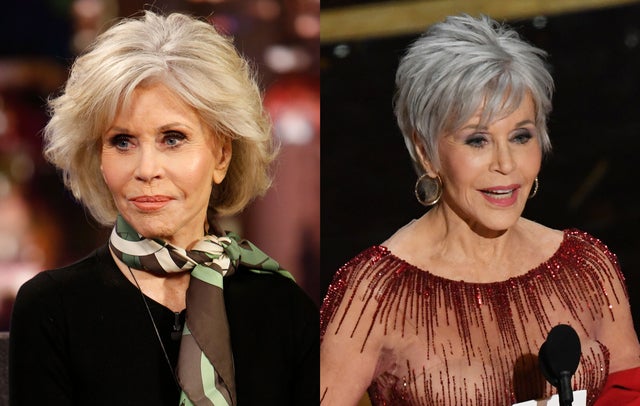 jane fonda hair split