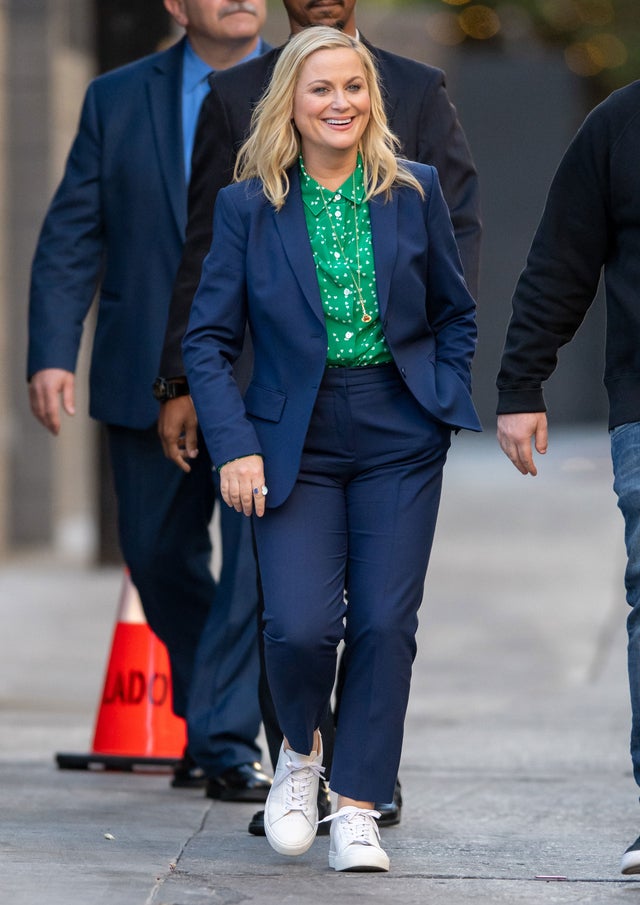 Amy Poehler at jimmy kimmel live