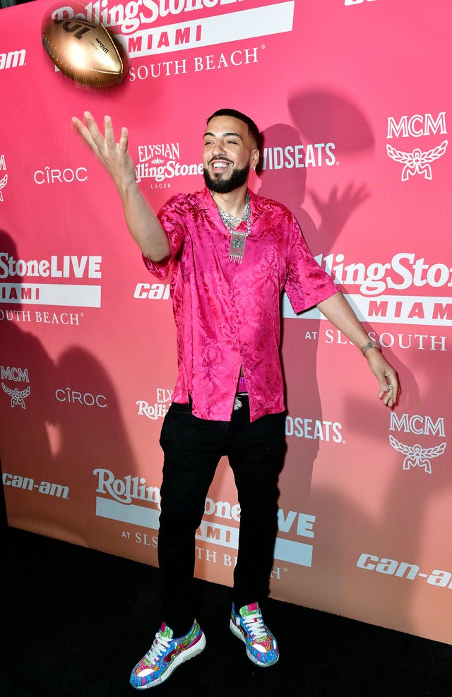 French Montana at MCM x Rolling Pre-Super Bowl Event 