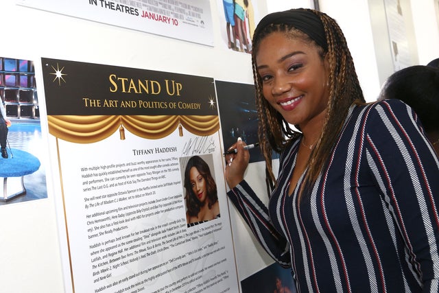 tiffany haddish at black history month celebration