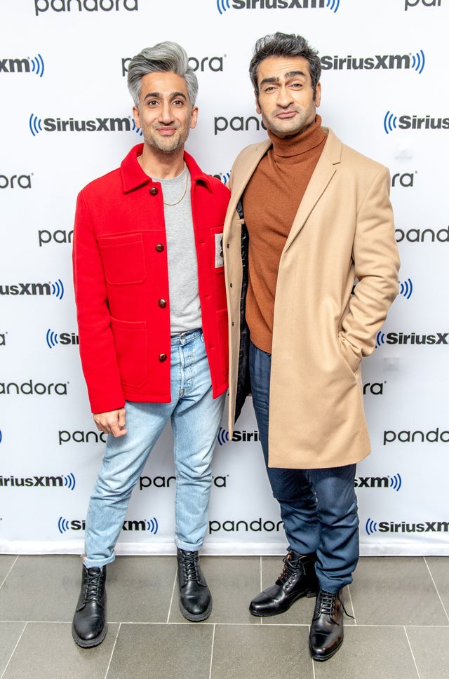 Tan France and Kumail Nanjiani visit SiriusXM Studios 