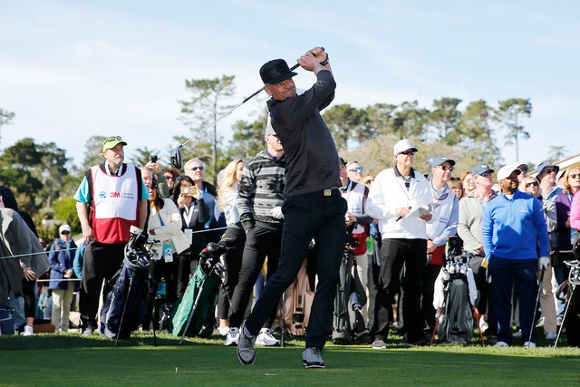 Josh Duhamel at pebble beach