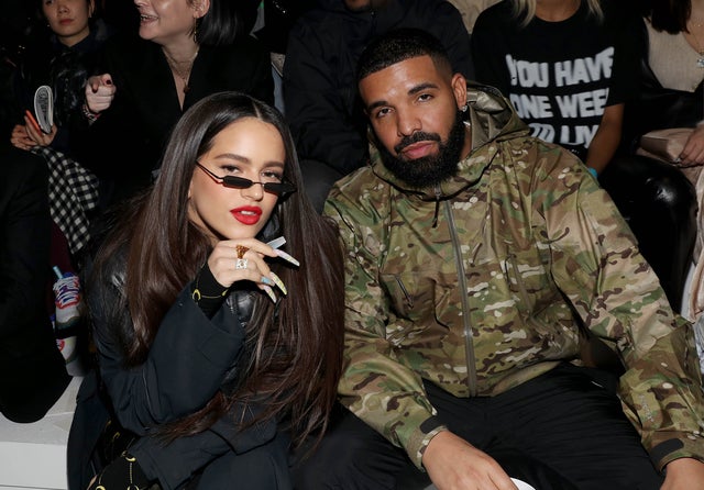 Rosalia and Drake at Nike 2020 Tokyo Olympic collection fashion show