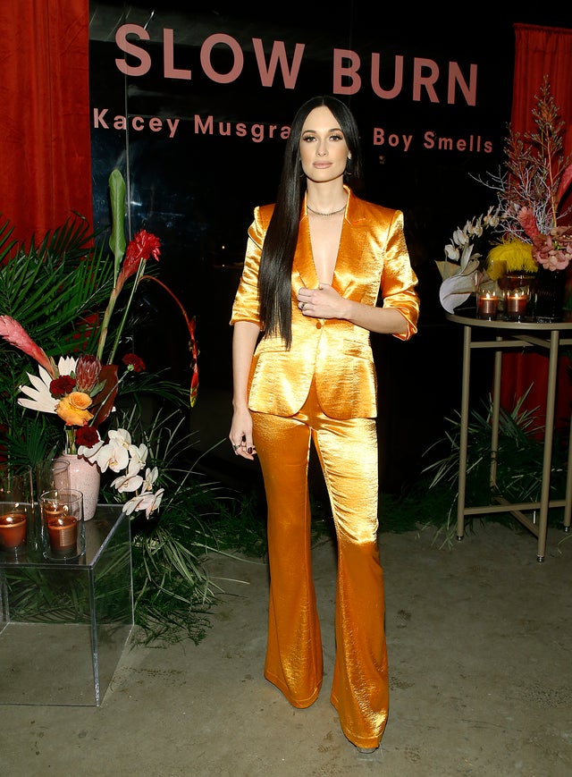 Kacey Musgraves at Slow Burn Boy Smells candle launch party