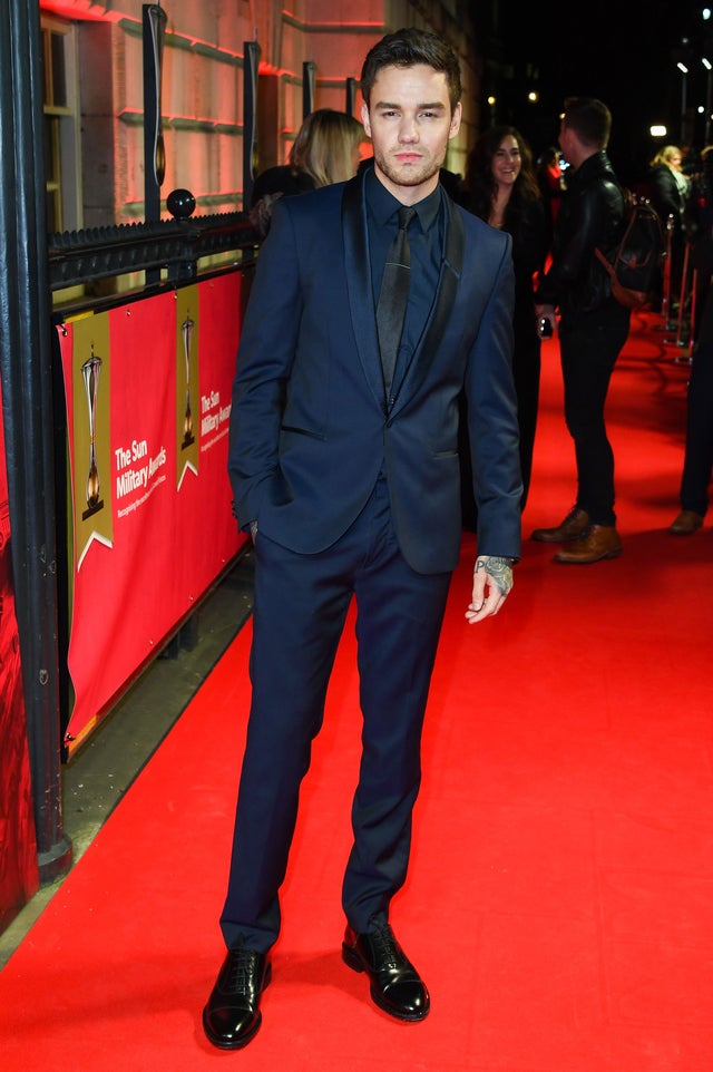 liam payne at The Sun Military Awards 2020