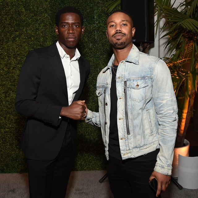 Damson Idris and Michael B. Jordan