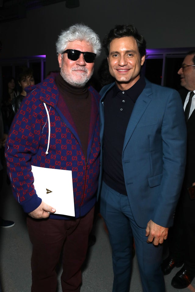 Pedro Almodovar and Edgar Ramirez 