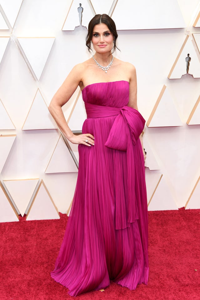 Idina Menzel at the 92nd Annual Academy Awards