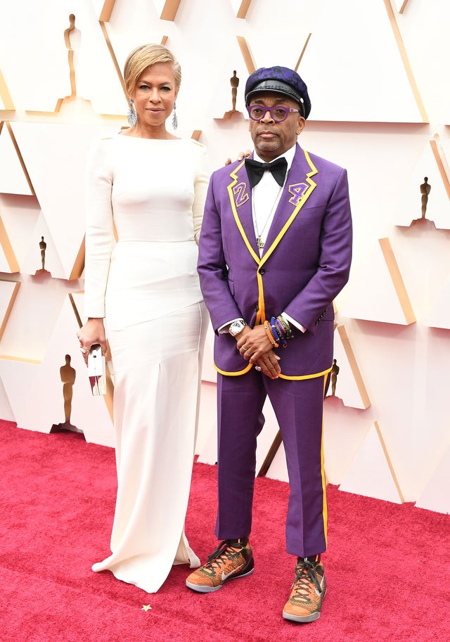 Tonya Lewis Lee and Spike Lee at 2020 oscars