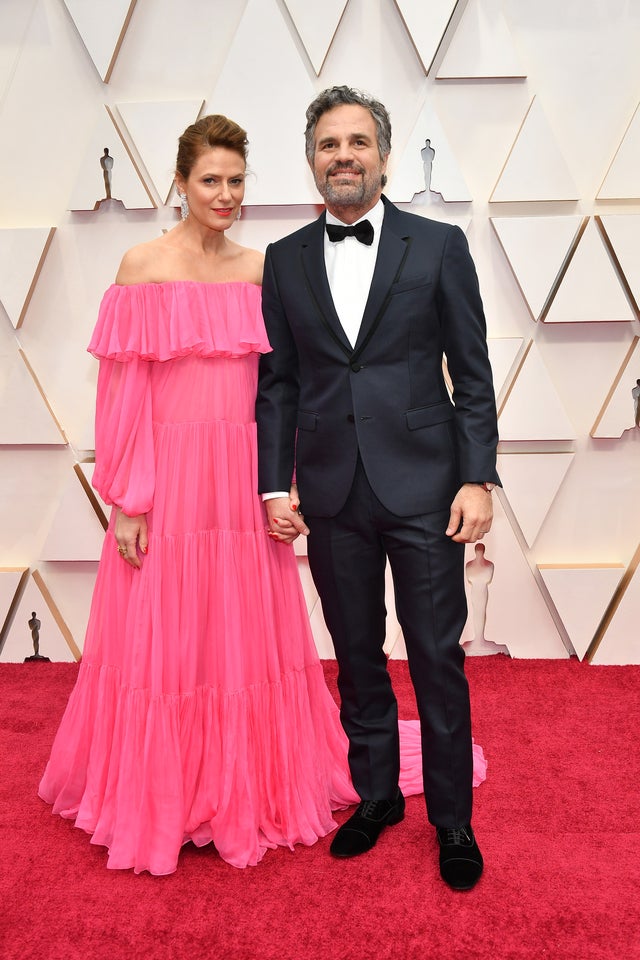 Sunrise Coigney and Mark Ruffalo at 2020 oscars