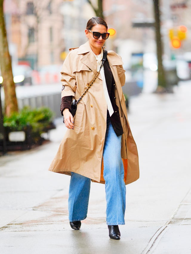 Katie Holmes out and about on February 10 in nyc