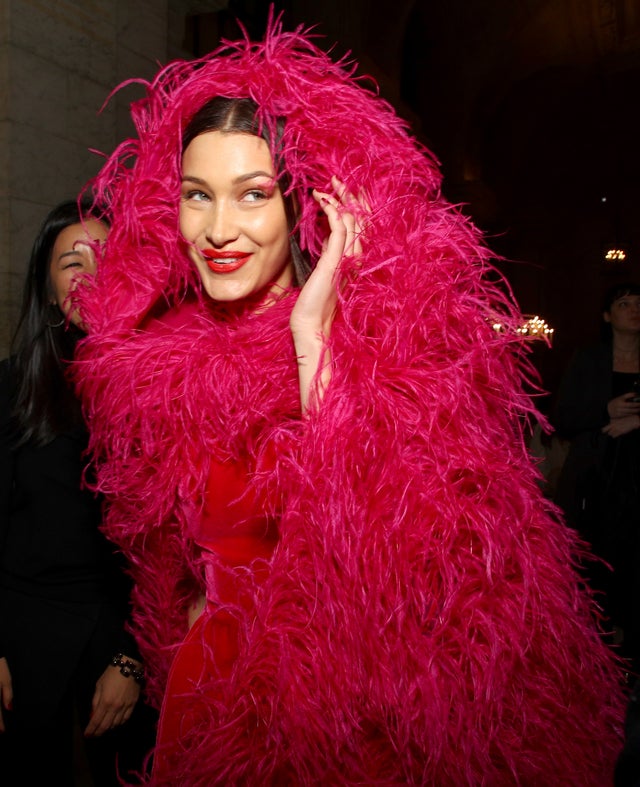 Bella Hadid at tresemme x oscar de la renta - nyfw