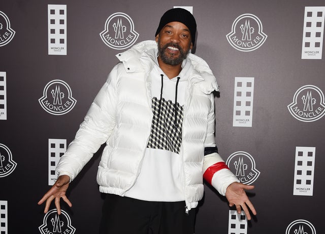 Will Smith at milan fashion week