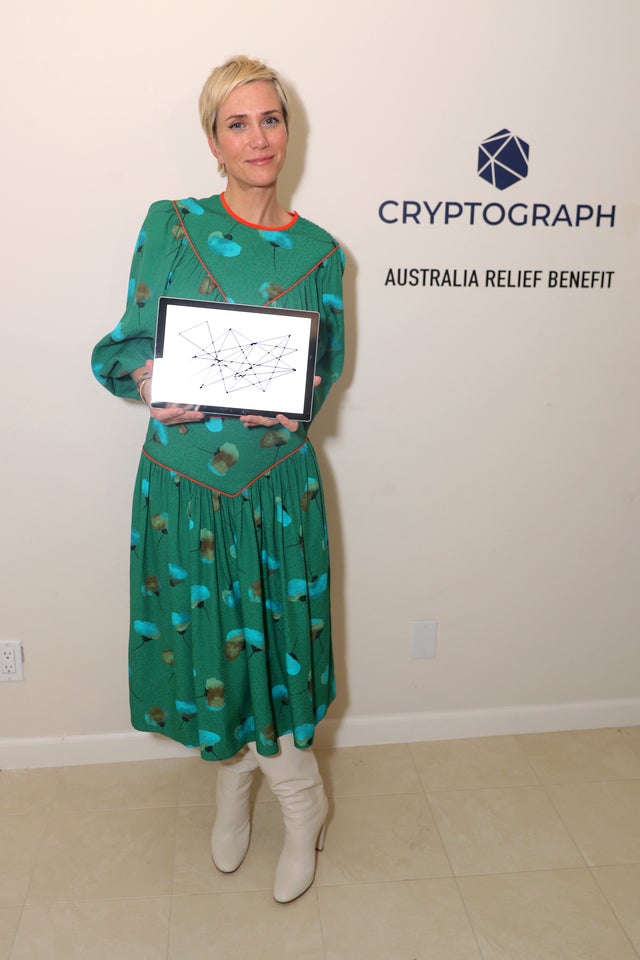 Kristen Wiig at oscar australian fire relief event