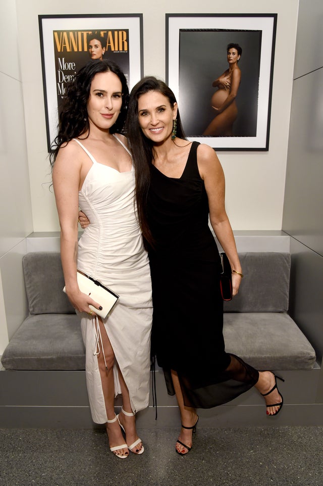 Rumer Willis and Demi Moore