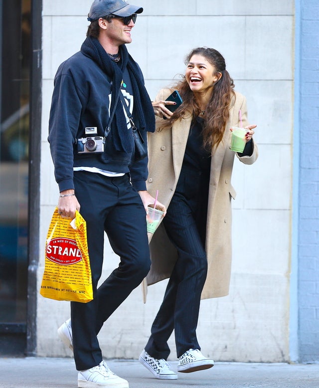 Jacob Eloridi and Zendaya in nyc