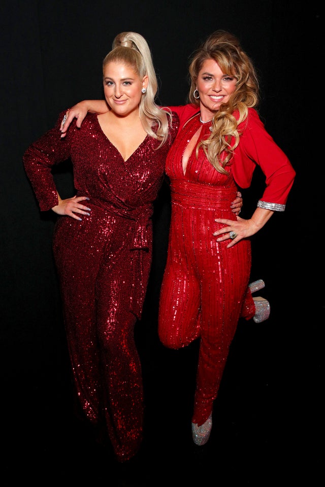 Meghan Trainor and Shania Twain