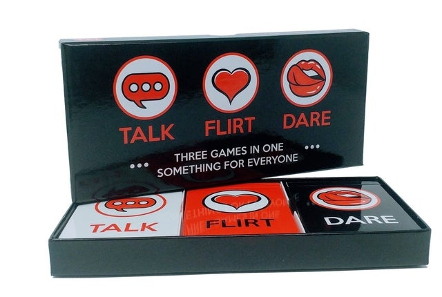 Talk Flirt Dare Card Game