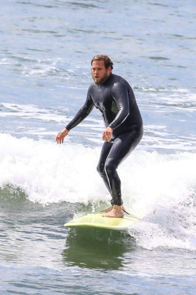 jonah hill surfing on 3/18