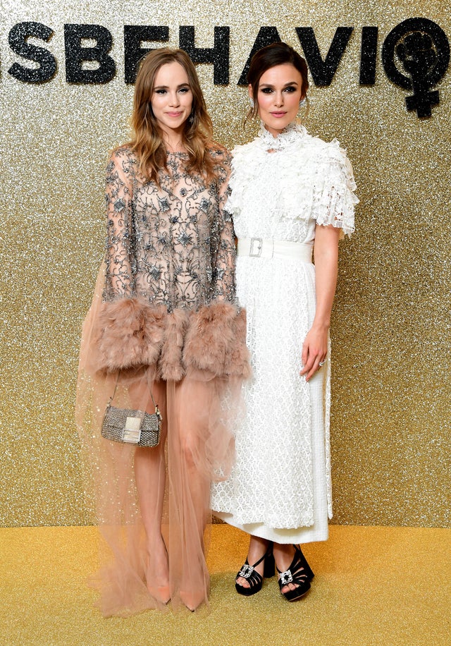 Suki Waterhouse and Keira Knightley