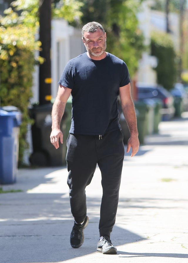 Liev Schreiber in LA on 3/27