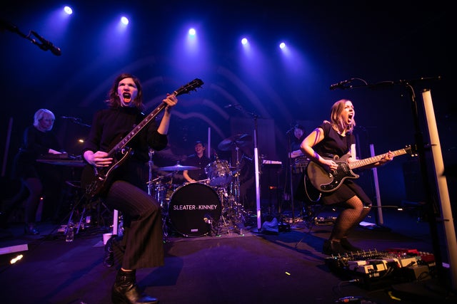 Sleater Kinney Perform at Vicar St in Dublin