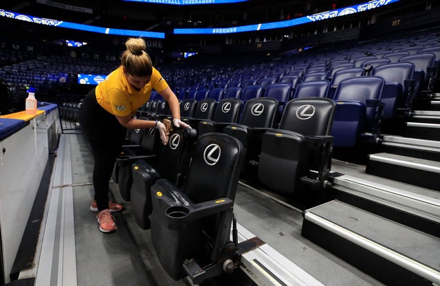 SEC Men's Basketball Tournament cancelled - bridgestone arena