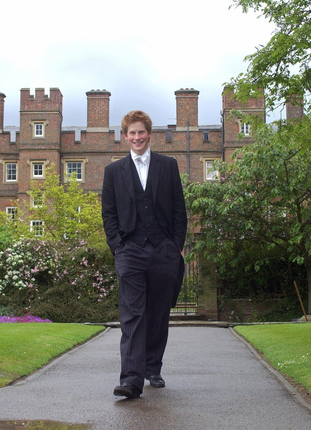 prince harry at eton in 2003