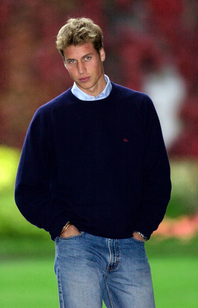 prince william first day of college