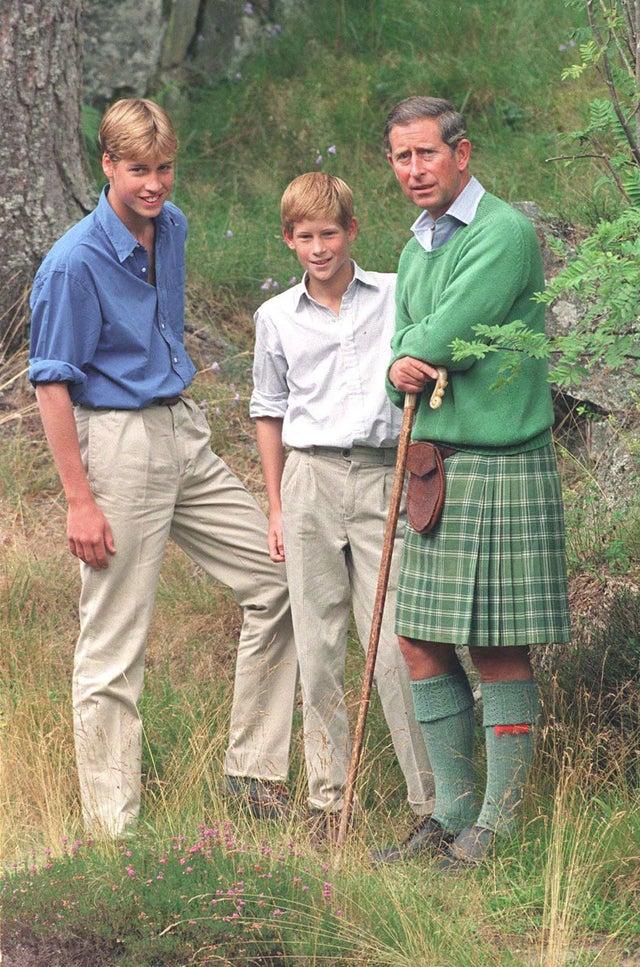 Prince William and Prince Harry in Their Teens: A Look Back ...
