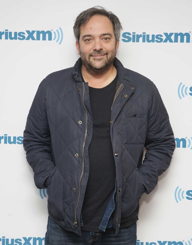 Adam Schlesinger at SiriusXM Studios in April 2018