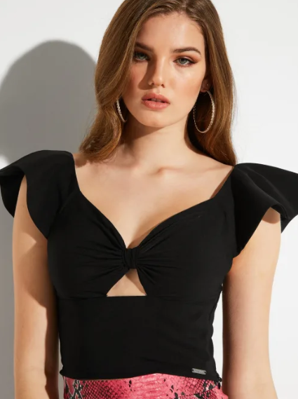 Nami Bow Cutout Top