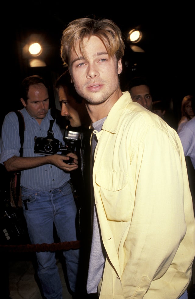 brad pitt in october 1991